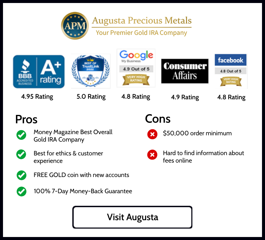 Augusta Precious Metals Gold IRA Company